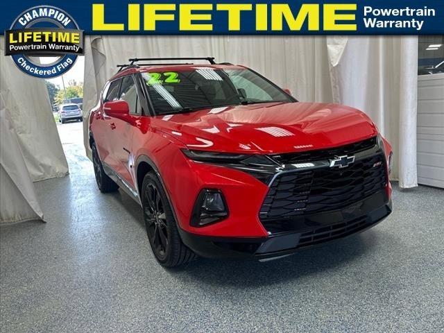 used 2022 Chevrolet Blazer car, priced at $31,374