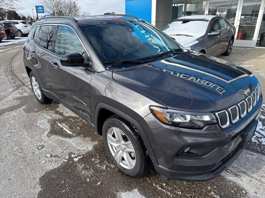 used 2022 Jeep Compass car, priced at $17,712