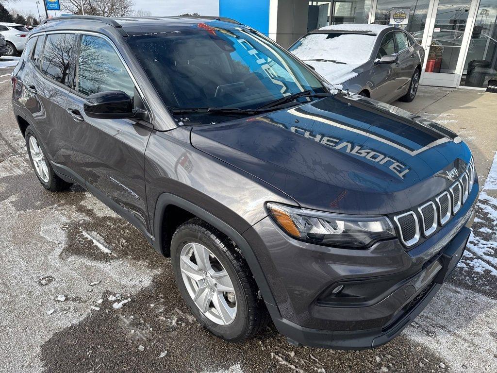 used 2022 Jeep Compass car, priced at $17,712