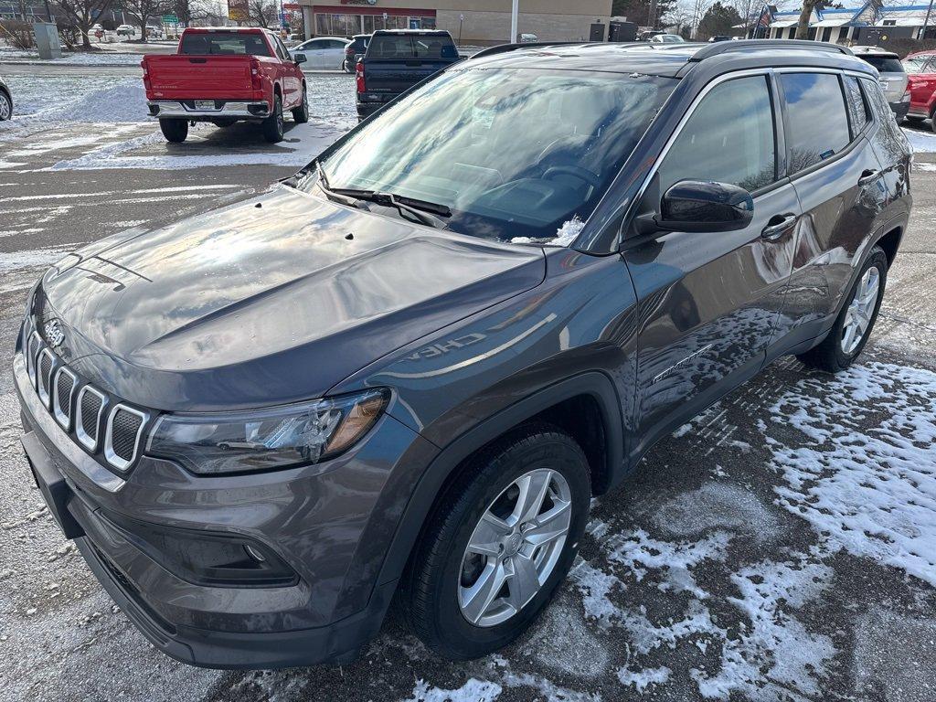 used 2022 Jeep Compass car, priced at $17,712