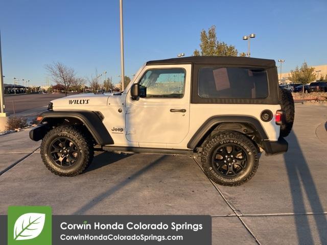 used 2021 Jeep Wrangler car, priced at $29,000