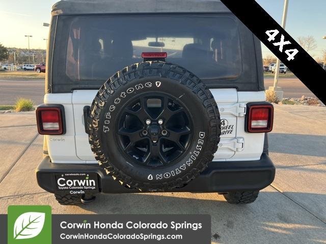 used 2021 Jeep Wrangler car, priced at $29,000