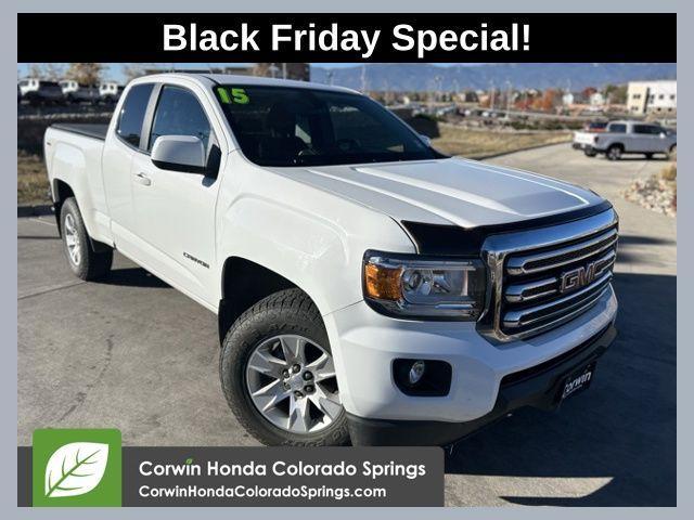 used 2015 GMC Canyon car, priced at $19,500