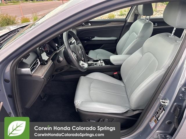 used 2021 Kia K5 car, priced at $23,000