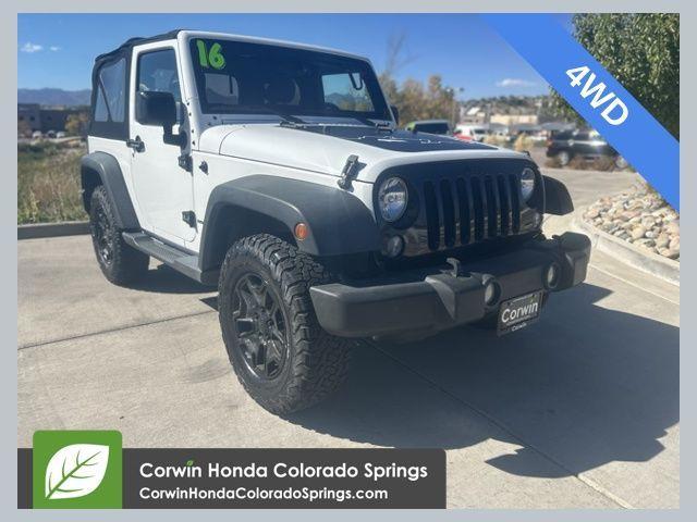 used 2016 Jeep Wrangler car, priced at $13,900