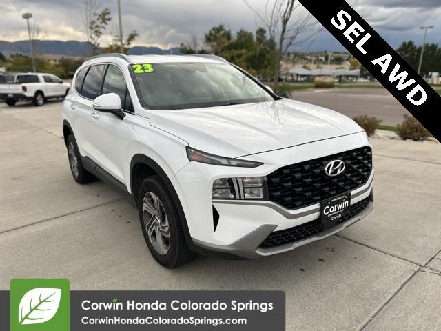 used 2023 Hyundai Santa Fe car, priced at $22,500