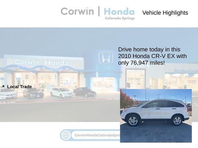 used 2010 Honda CR-V car, priced at $11,200