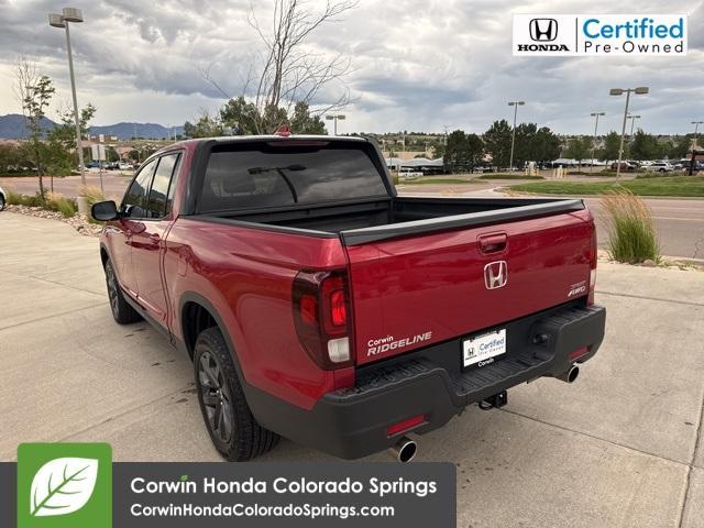 used 2023 Honda Ridgeline car, priced at $32,500