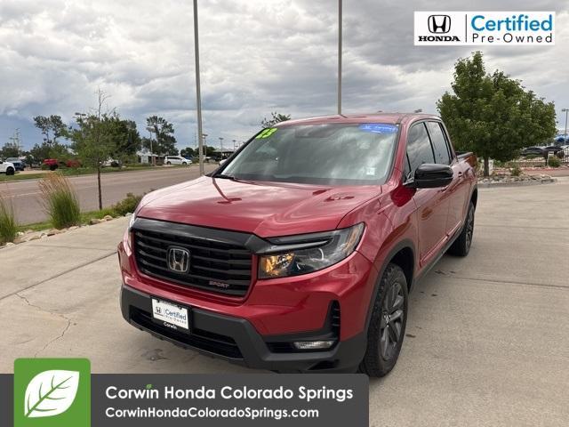 used 2023 Honda Ridgeline car, priced at $32,500