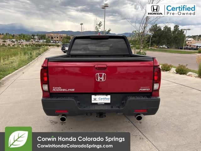 used 2023 Honda Ridgeline car, priced at $32,500