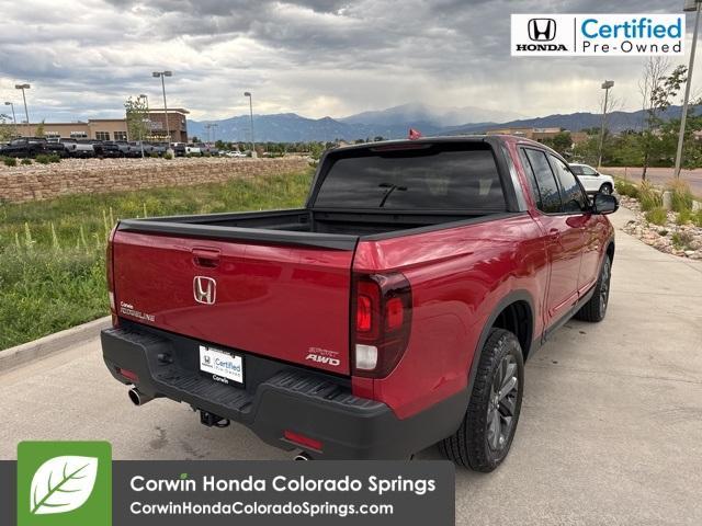 used 2023 Honda Ridgeline car, priced at $32,500