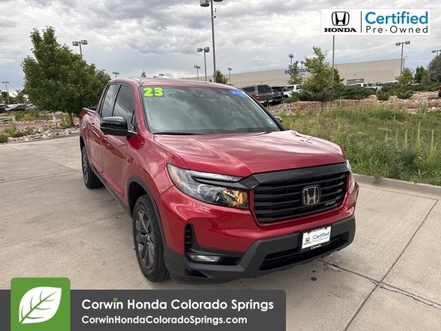 used 2023 Honda Ridgeline car, priced at $32,500