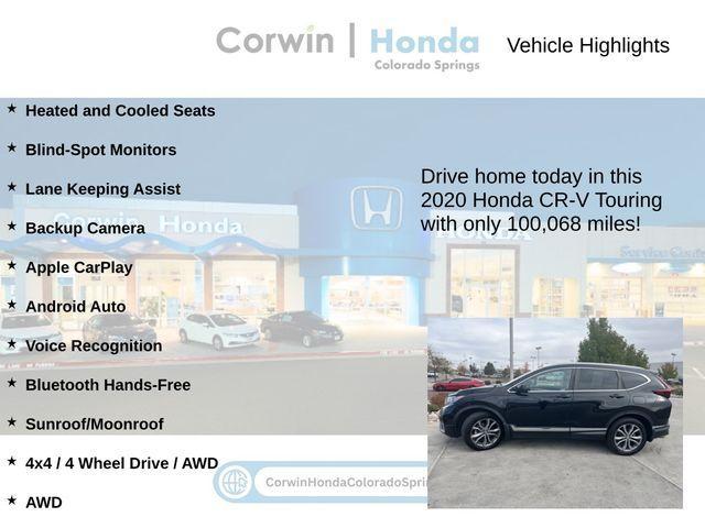 used 2020 Honda CR-V car, priced at $22,000
