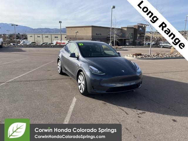 used 2021 Tesla Model Y car, priced at $29,799