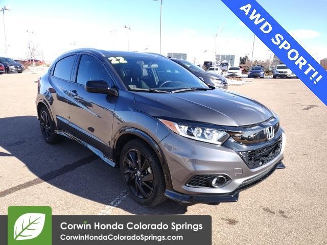 used 2022 Honda HR-V car, priced at $23,000