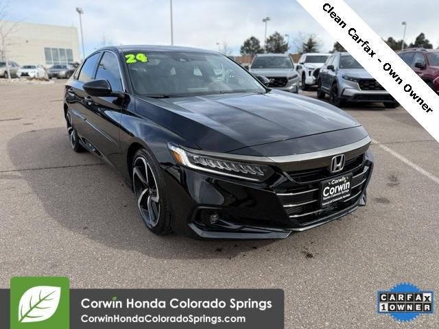 used 2022 Honda Accord car, priced at $26,000