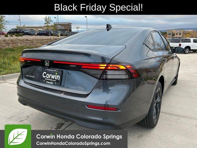 new 2025 Honda Accord car, priced at $31,710