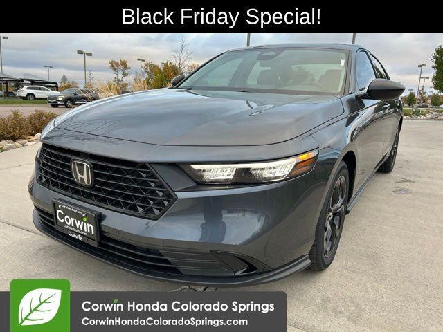 new 2025 Honda Accord car, priced at $31,710
