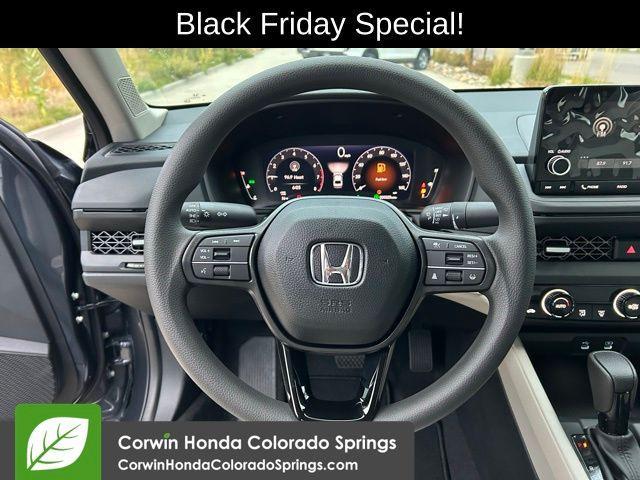 new 2025 Honda Accord car, priced at $31,710