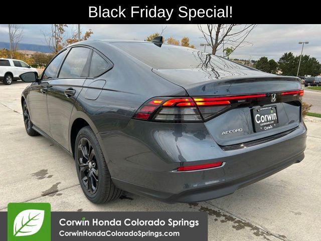 new 2025 Honda Accord car, priced at $31,710