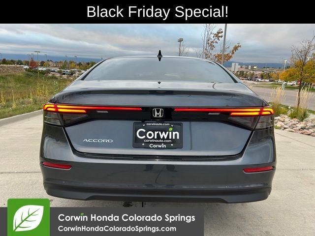 new 2025 Honda Accord car, priced at $31,710