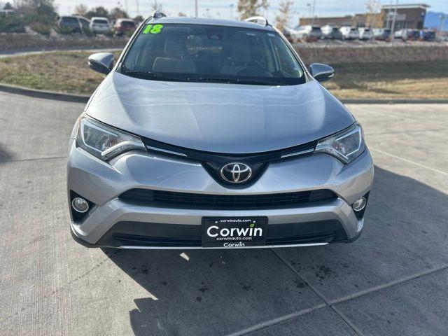 used 2018 Toyota RAV4 car, priced at $21,000