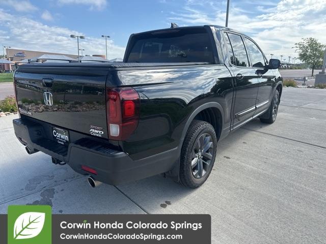 used 2022 Honda Ridgeline car, priced at $31,500