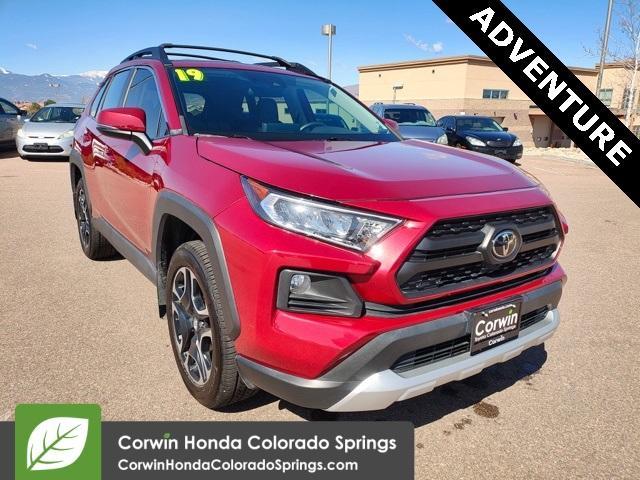 used 2019 Toyota RAV4 car, priced at $29,250
