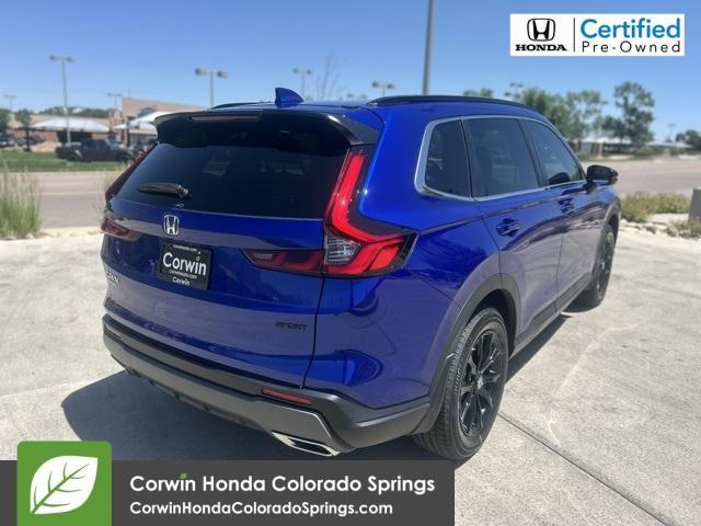 used 2025 Honda CR-V Hybrid car, priced at $38,000