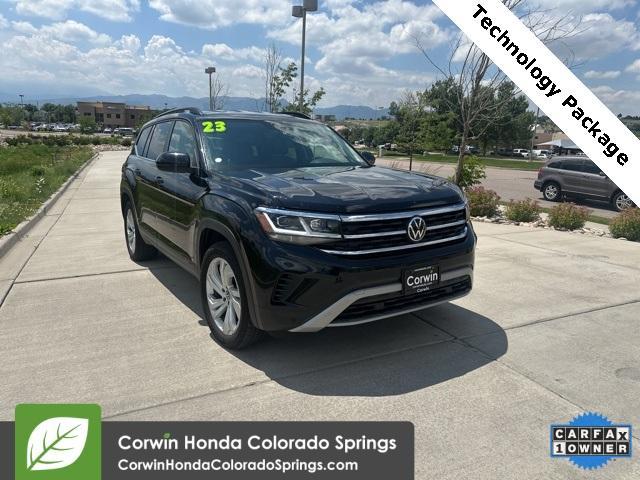 used 2023 Volkswagen Atlas car, priced at $31,800