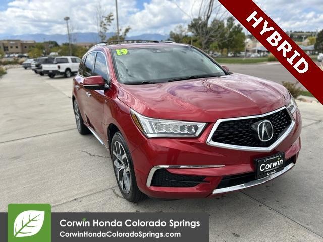 used 2019 Acura MDX Sport Hybrid car, priced at $26,500