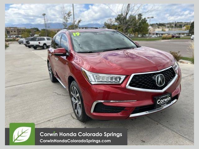 used 2019 Acura MDX Sport Hybrid car, priced at $25,000