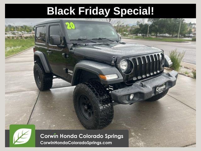 used 2020 Jeep Wrangler car, priced at $20,000