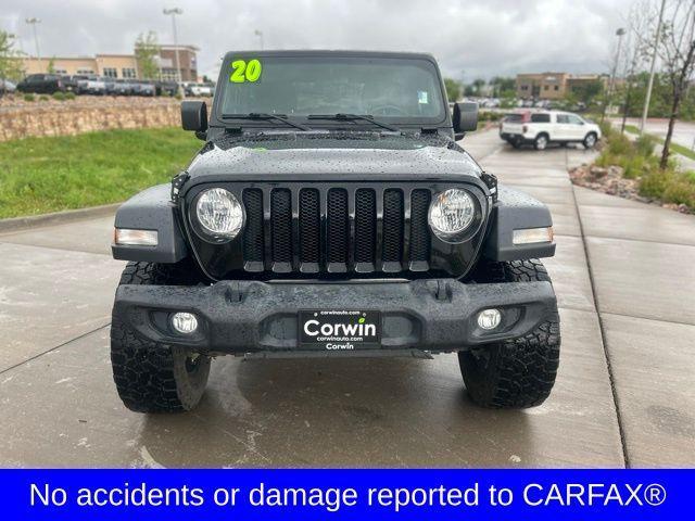 used 2020 Jeep Wrangler car, priced at $20,500