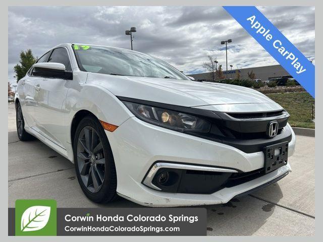 used 2019 Honda Civic car, priced at $17,500