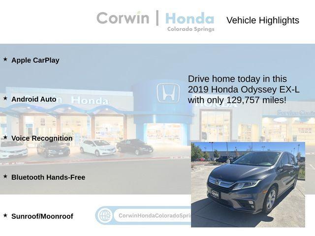 used 2019 Honda Odyssey car, priced at $18,200