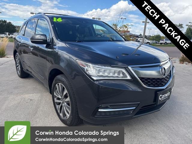 used 2016 Acura MDX car, priced at $16,000