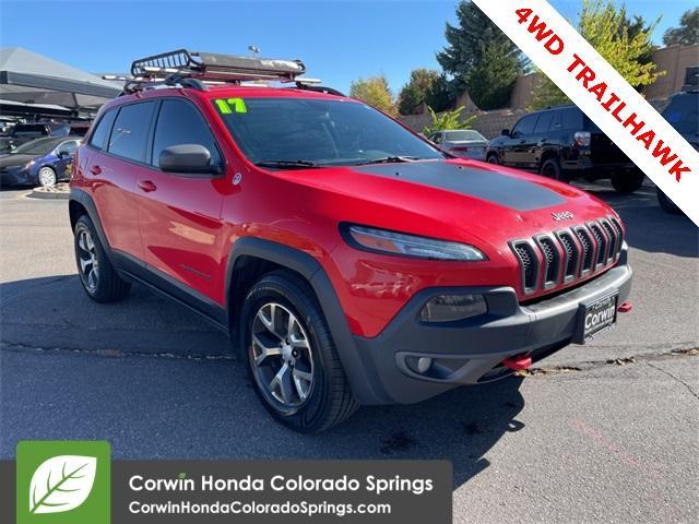 used 2017 Jeep Cherokee car, priced at $11,900