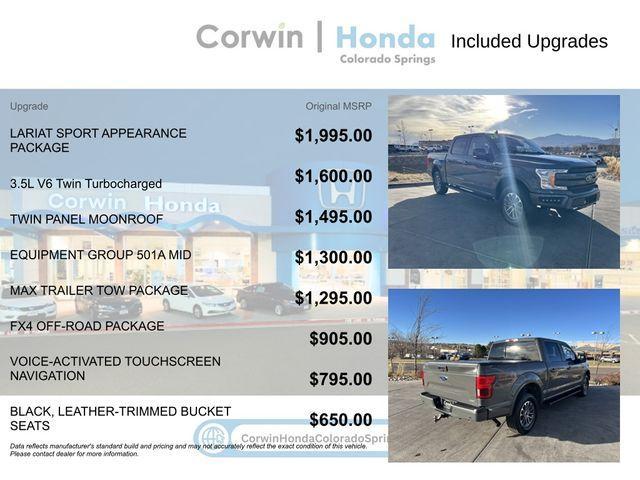 used 2020 Ford F-150 car, priced at $29,900