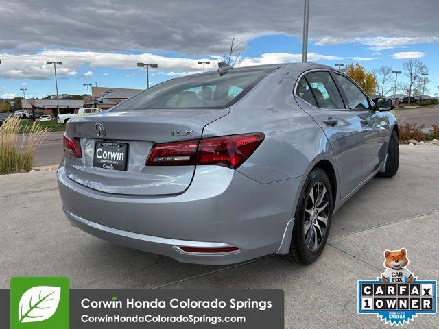 used 2015 Acura TLX car, priced at $15,000
