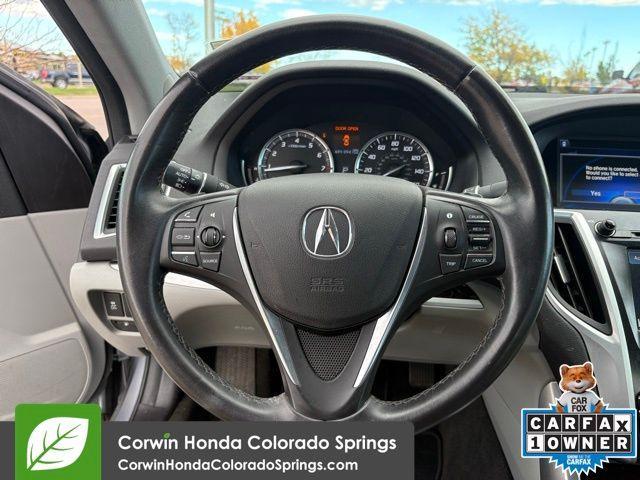 used 2015 Acura TLX car, priced at $15,000