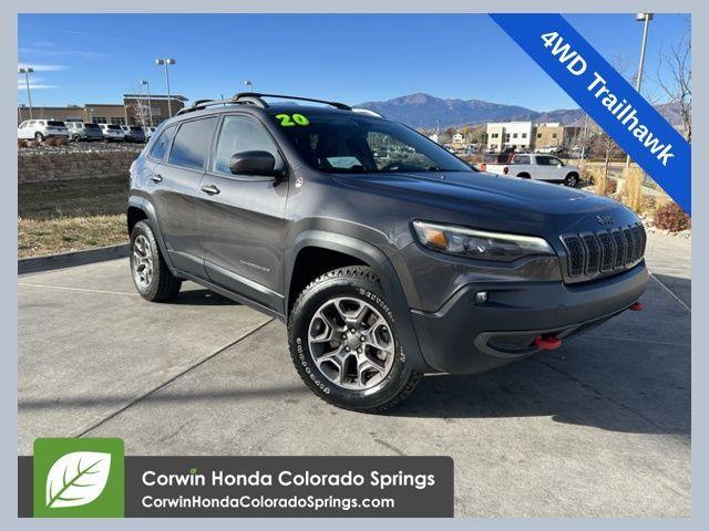 used 2020 Jeep Cherokee car, priced at $18,500
