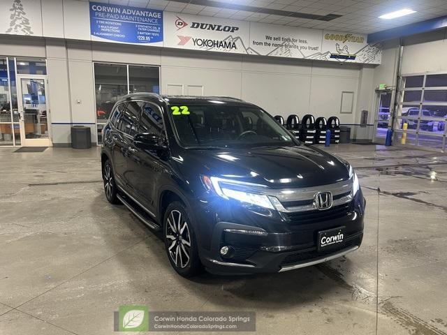 used 2022 Honda Pilot car, priced at $33,800