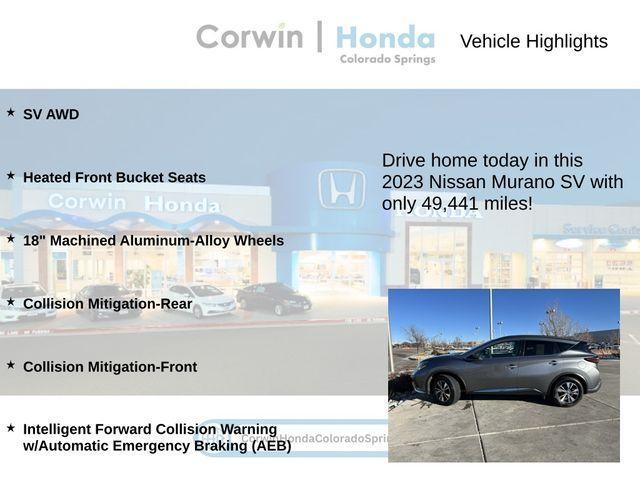 used 2023 Nissan Murano car, priced at $20,950