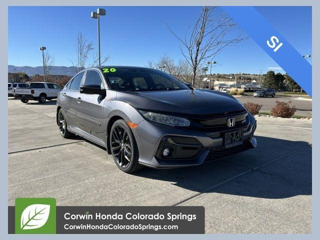 used 2020 Honda Civic Si car, priced at $24,500