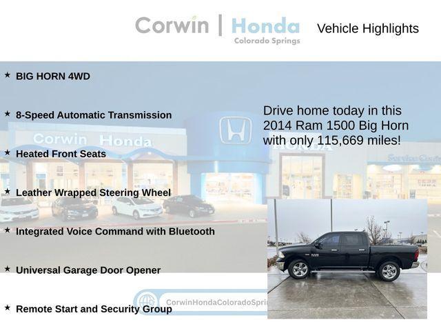 used 2014 Ram 1500 car, priced at $17,500