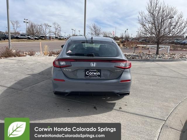 new 2025 Honda Civic car, priced at $29,055