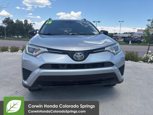 used 2018 Toyota RAV4 car, priced at $17,000
