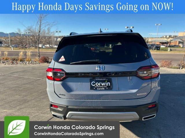 new 2025 Honda Pilot car, priced at $51,550