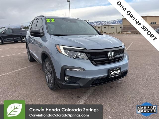 used 2022 Honda Pilot car, priced at $32,400